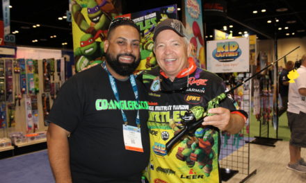 VIDEO: ICAST 2017 Co-Anglers.com talked kids fishing with Mr Ninja Turtle Charlie Evans