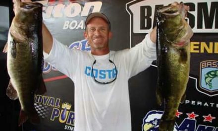 Ed Scaturro and his 22.18 pound bag for 3 bass