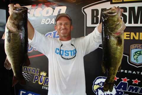 Ed Scaturro and his 22.18 pound bag for 3 bass
